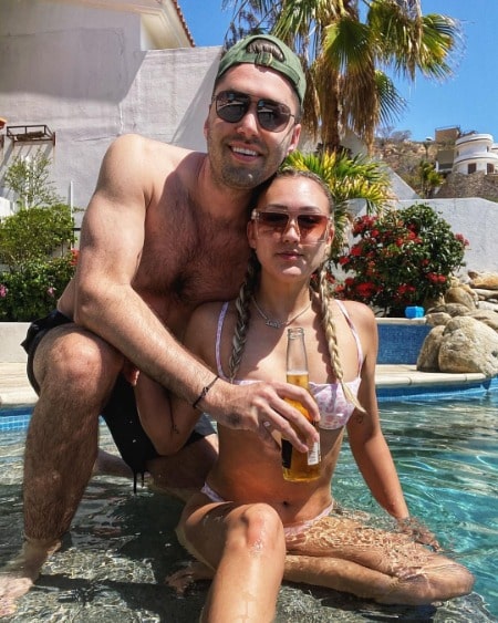 Jeremy Michael With Youtuber Lauren Riihimaki